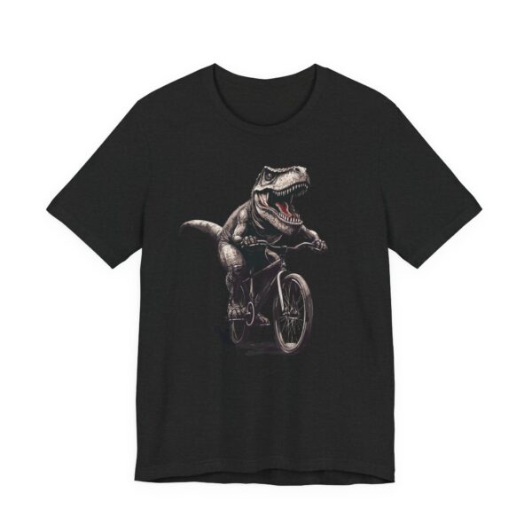 T-Rex Riding Bicycle | Funny Cycling T-shirt
