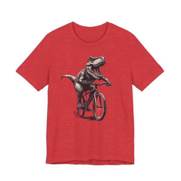 T-Rex Riding Bicycle | Funny Cycling T-shirt
