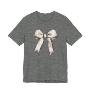 Cute Coquette Baseball Bow T-shirt