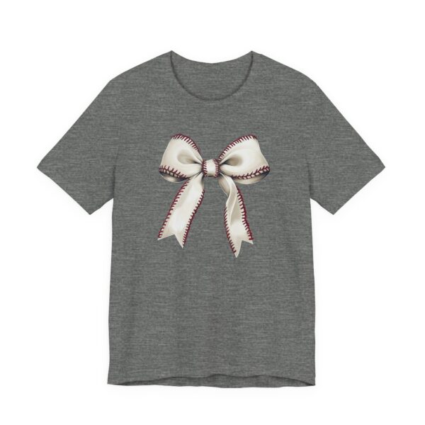 Cute Coquette Baseball Bow T-shirt