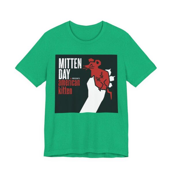 Mitten Day Band | Funny Green Day Rock Band Cat T-shirt