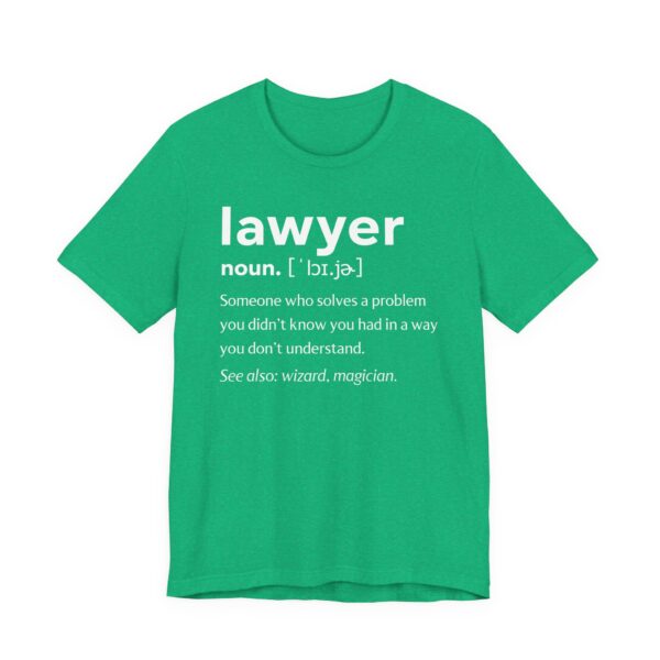 Funny Lawyer Definition T-shirt