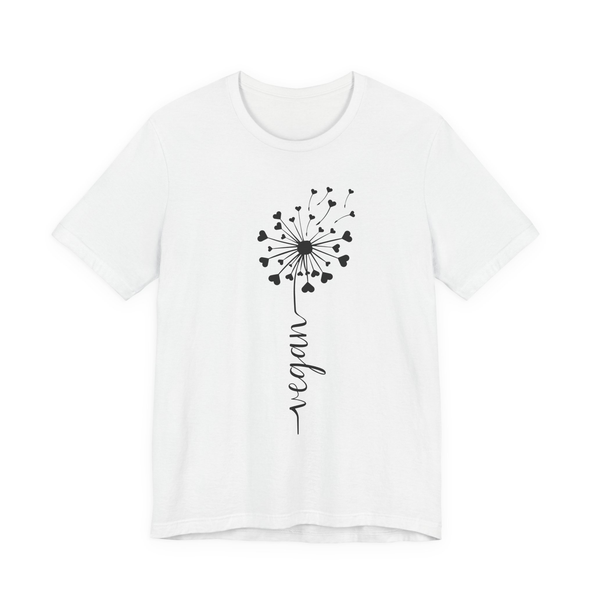 Cute Vegan Dandelion T-shirt