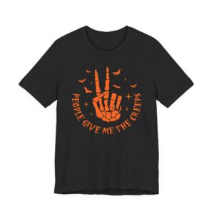 People Give Me the Creeps | Funny Halloween T-shirt