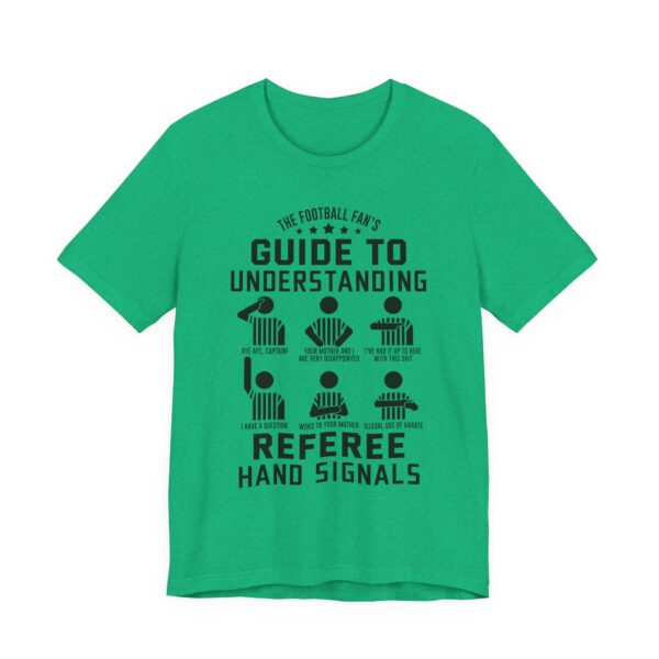 Guide to Understanding Referee Hand Signals | Funny American Football T-shirt