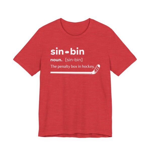Sin Bin Definition | Funny Hockey T-shirt