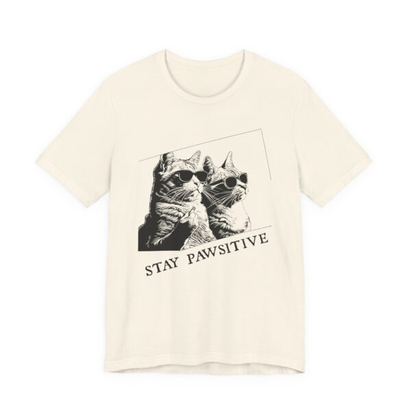 Stay Pawsitive | Funny Cat T-shirt
