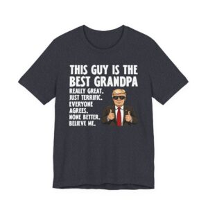 Funny Trump Best Grandpa T-shirt