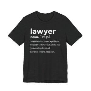 Funny Lawyer Definition T-shirt