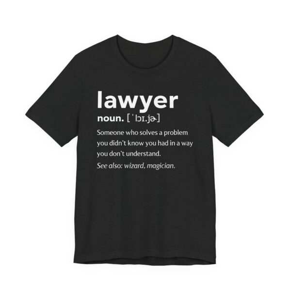 Funny Lawyer Definition T-shirt
