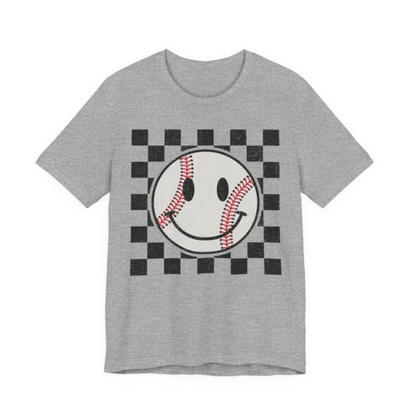Cute Smiley Face Baseball T-shirt