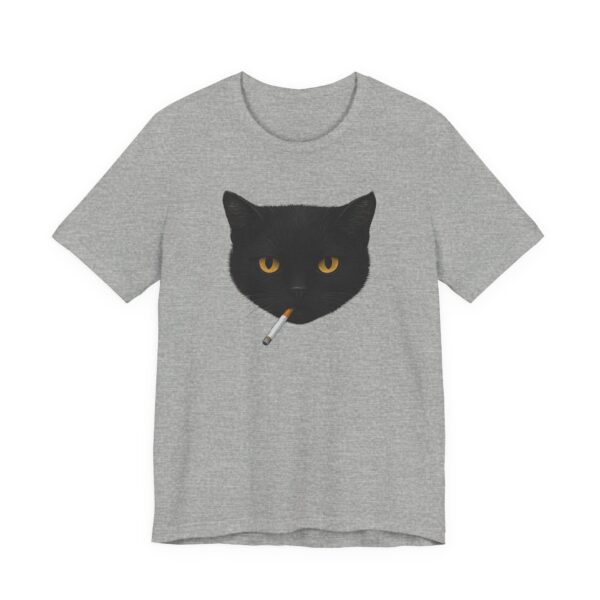 Cool Smoking Cat Y2K T-shirt