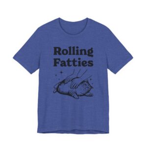 Rolling Fatties | Funny Fat Cat T-shirt