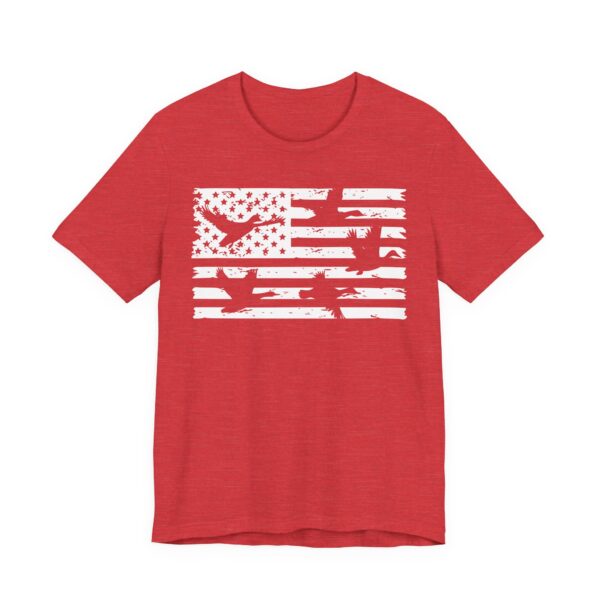 Duck Hunting | American Flag | Hunting T-shirt