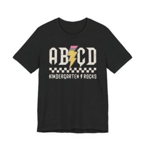 ABCD Kindergarten Rocks | Funny Teacher T-shirt