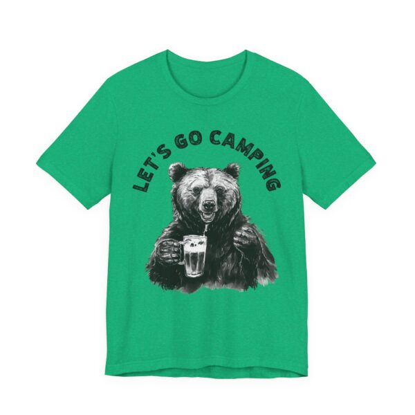 Let’s Go Camping | Funny Bear Camping T-shirt