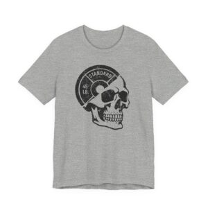 Weight Plate Skull | Funny Gym and Fitness T-shirt