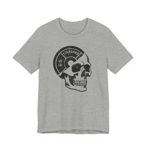 Weight Plate Skull | Funny Gym and Fitness T-shirt