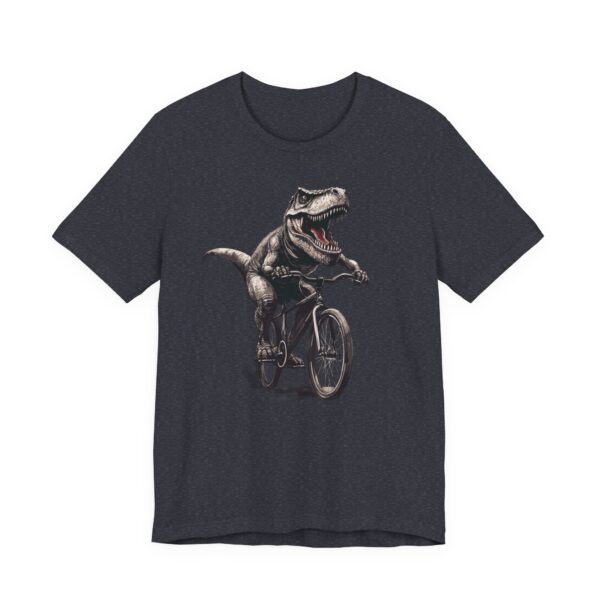 T-Rex Riding Bicycle | Funny Cycling T-shirt