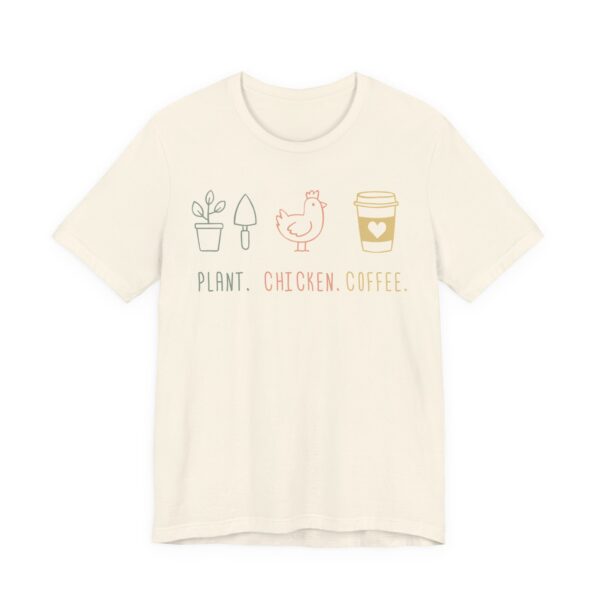 Plant Chicken Coffee | Cute Gardening T-shirt