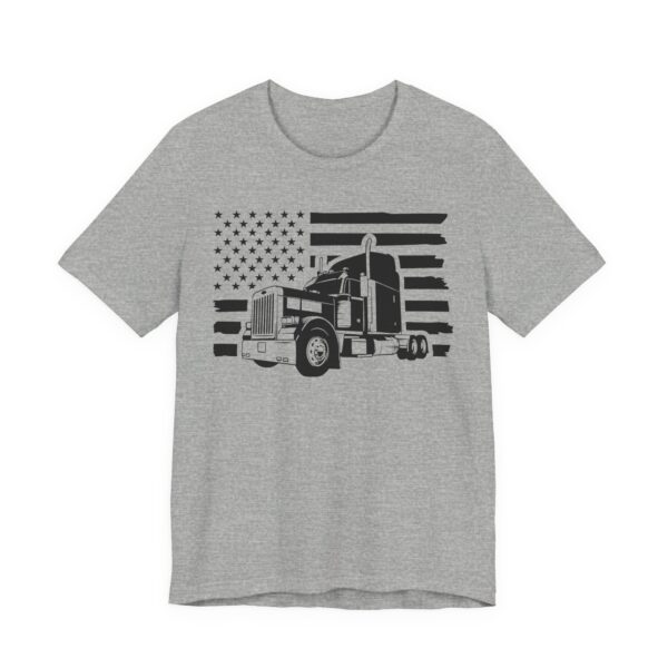 American Flag | Truck Driver T-shirt