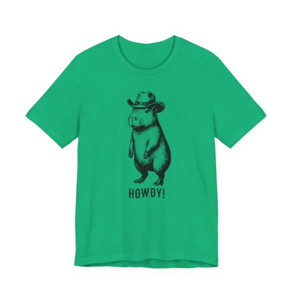 Howdy | Funny Cowboy Capybara T-shirt