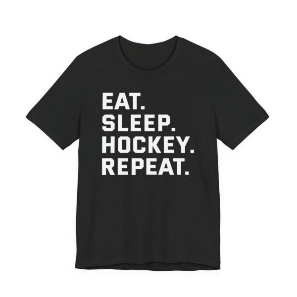 Eat Sleep Hockey Repeat | Funny Hockey T-shirt