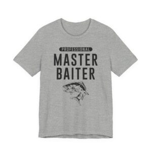 Professional Master Baiter | Funny Salmon Fishing T-shirt