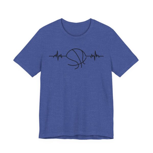 Basketball Heart Beat T-shirt