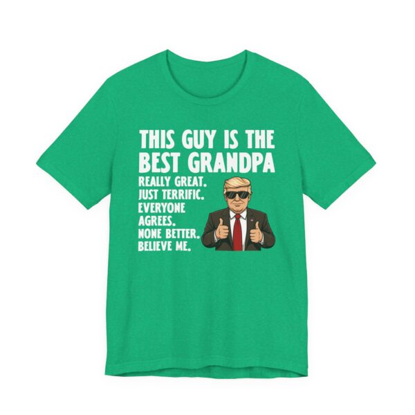 Funny Trump Best Grandpa T-shirt