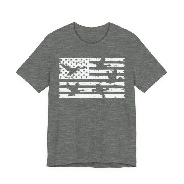 Duck Hunting | American Flag | Hunting T-shirt