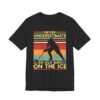 Never Underestimate an Old Man on Ice | Funny Ice Hockey T-shirt