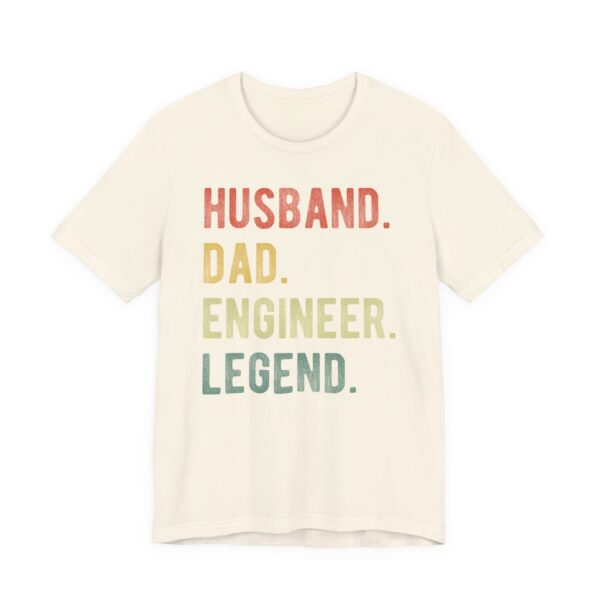 Husband Dad Engineer Legend | Funny Engineer T-shirt