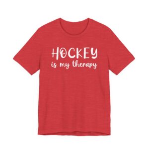 Hockey Is My Therapy | Funny Hockey T-shirt