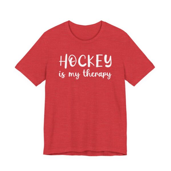 Hockey Is My Therapy | Funny Hockey T-shirt