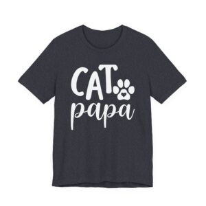 Cute Cat Papa Cat Dad T-shirt