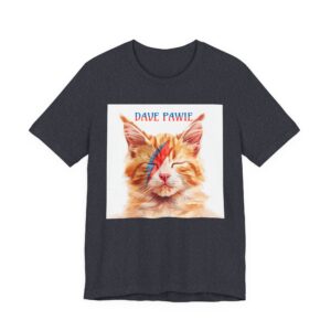 Dave Pawie | Funny David Bowie Cat T-shirt