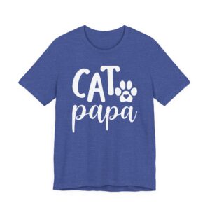 Cute Cat Papa Cat Dad T-shirt