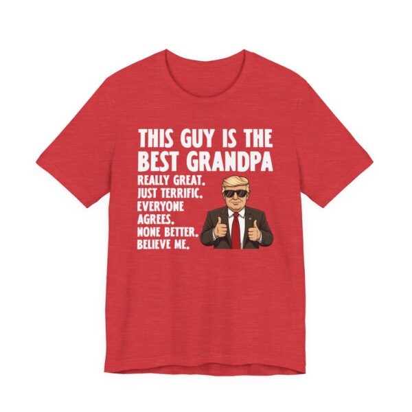 Funny Trump Best Grandpa T-shirt