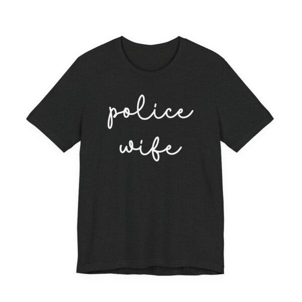 Cute Police Wife T-shirt
