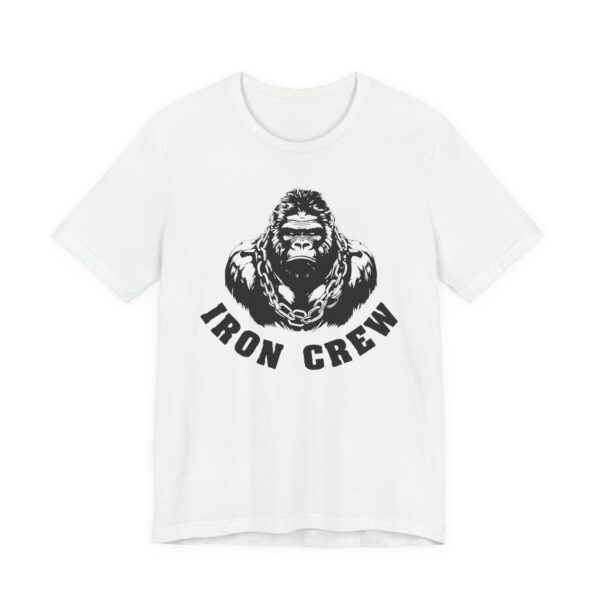 Silverback Gorilla | Iron Crew | Gym and Fitness T-shirt