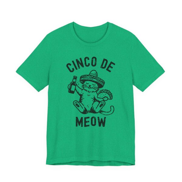 Cinco De Meow | Cinco De Drinko | Funny Cinco de Mayo T-shirt