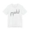 Funny Cat Meow T-shirt