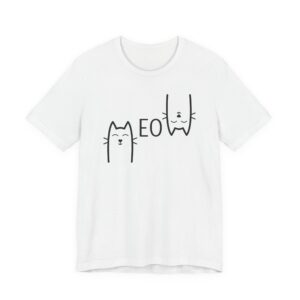 Funny Cat Meow T-shirt