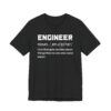 Engineer Definition | Funny Engineer T-shirt