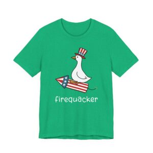 Funny Firequacker Goose | 4th of July Independence Day T-shirt