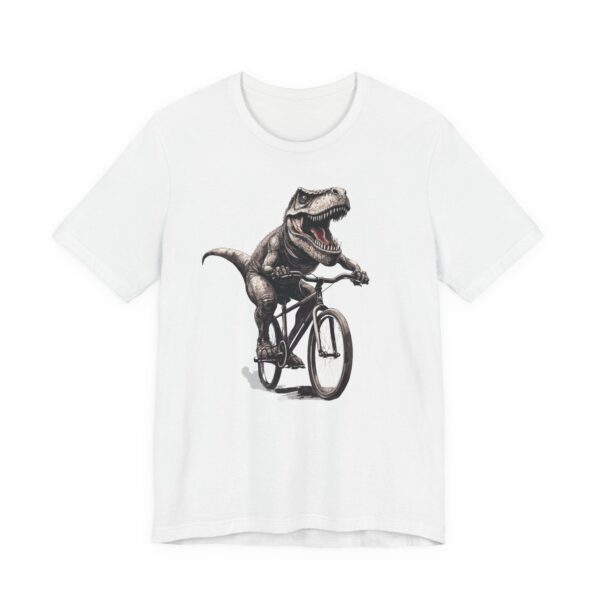 T-Rex Riding Bicycle | Funny Cycling T-shirt