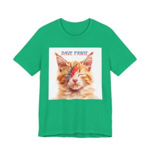 Dave Pawie | Funny David Bowie Cat T-shirt