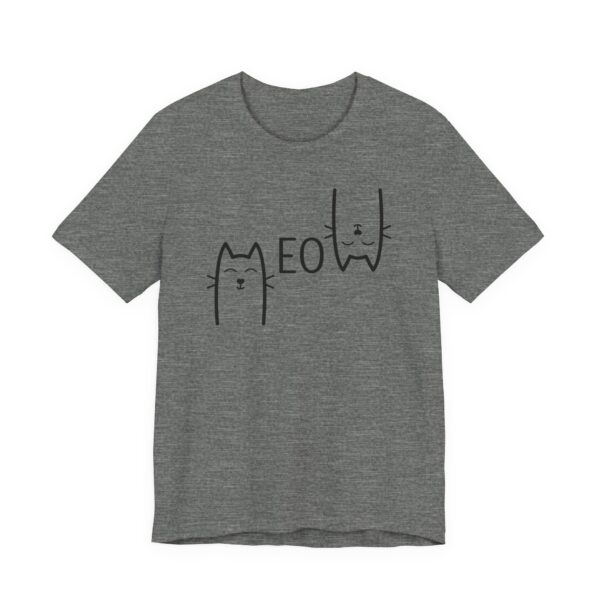 Funny Cat Meow T-shirt