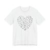 Cute Gardening Heart Shape T-shirt